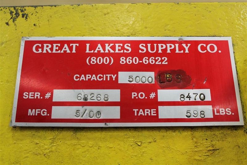 5000 LBS X 48' GREAT LAKES COIL C HOOK: STOCK #57966