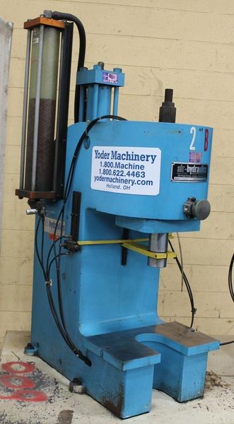 15 TON AIR HYDRAULICS C-FRAME PRESS: STOCK #63783