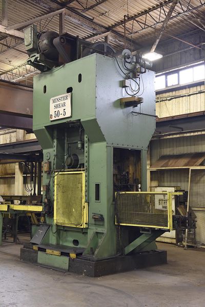 500 TON MINSTER PRESS: STOCK #68748