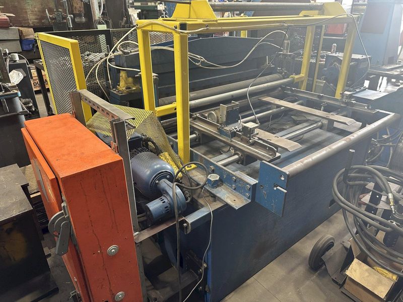 48" ASC SLITTING & CUT-TO-LENGTH (SLEAR) LINE WITH AMS CONTROLS: STOCK #19200