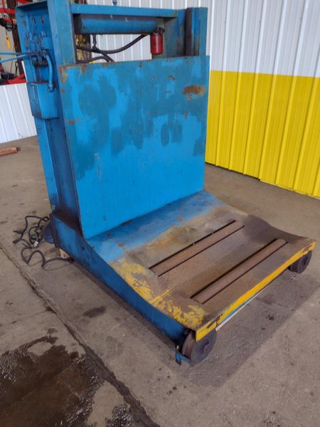 20,000 LBS X 48" HYDRAULIC POWERED COIL CAR: STOCK #17557