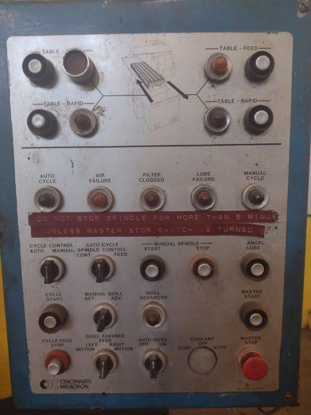 18" X 80" CINCINNATI MODEL #430-184 SIMPLEX HYPOWERMATIC PRODUCTION MILL: STOCK 15043
