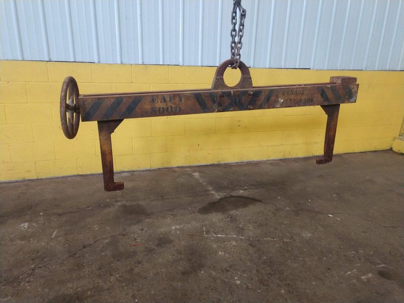 8000 LB X 38" TO 72"  SHEET SUPPORT LIFTER: STOCK 13449