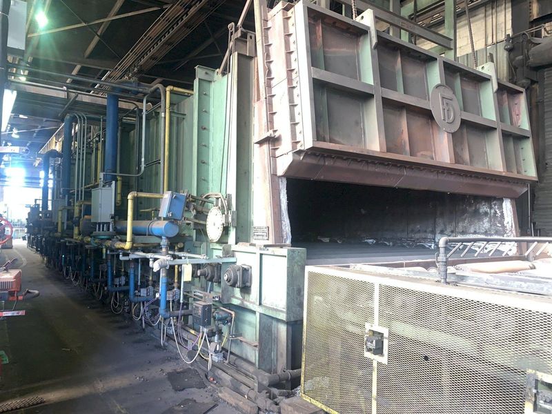 144" FLINN & DREFFEIN ENGINEERING PASS THROUGH GAS FIRED FURNACE: STOCK #13372