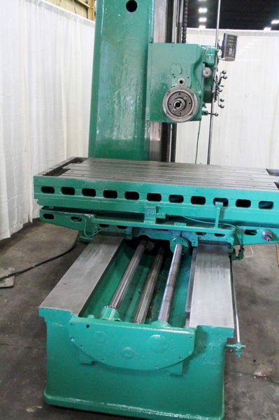 4" GIDDINGS & LEWIS #340-T HORIZONTAL TABLE TYPE BORING MILL: STOCK #72715