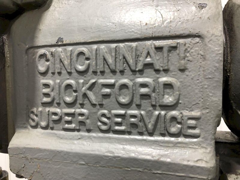 24" CINCINNATI BICKFORD SUPER SERVICE SINGLE SPINDLE DRILL PRESS: STOCK #19163