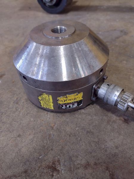 DILLON MODEL FI-127 PROGRAMMABLE FORCE INDICATOR & LOAD CELL: STOCK #17111