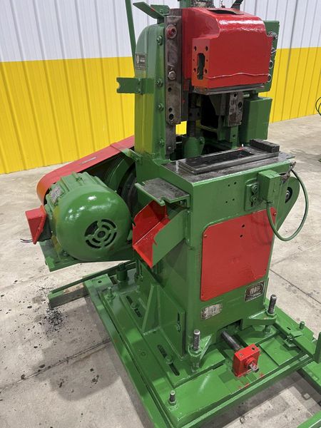 25 TON YODER MODEL #P-25 MECHANICAL CUTOFF PRESS, 2.25" STROKE : STOCK #20524