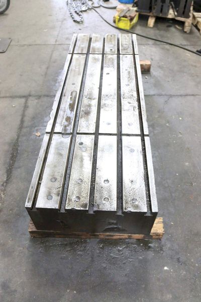 87-1/2' X 23-1/2' X 10' T SLOTTED FLOOR PLATE: STOCK #65397