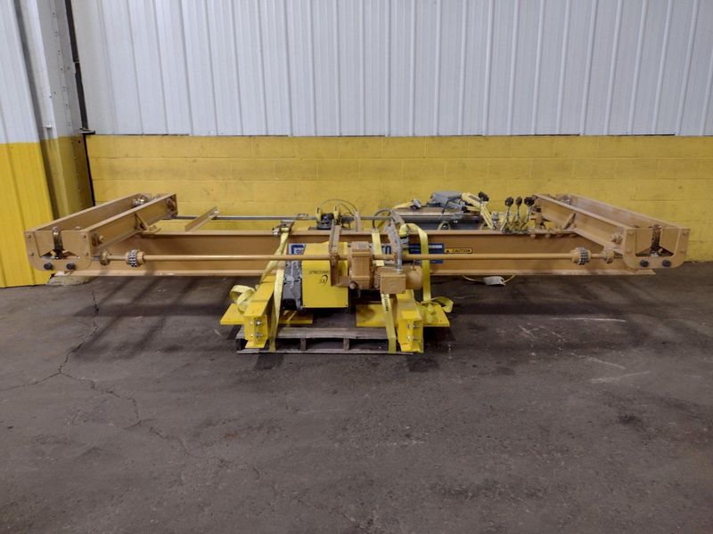 2 TON X 13' CONTRX CRANES / R&M HOIST UNDERSLUNG BRIDGE CRANE: STOCK #16541