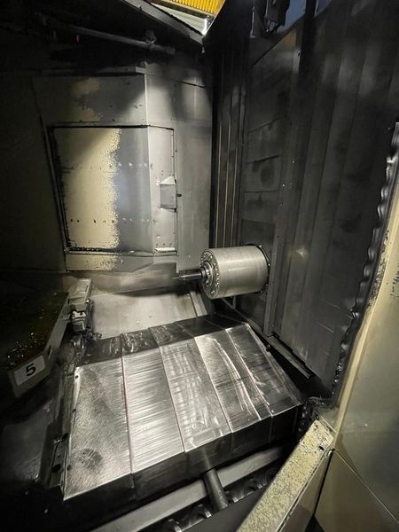 Hitachi Seiki HS630 4-Machine FMS Horizontal Machining Cell