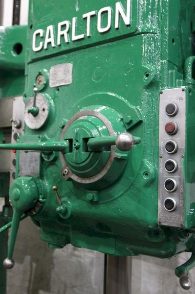 7' X 19" CARLTON MODEL #4A RADIAL DRILL: STOCK #70385