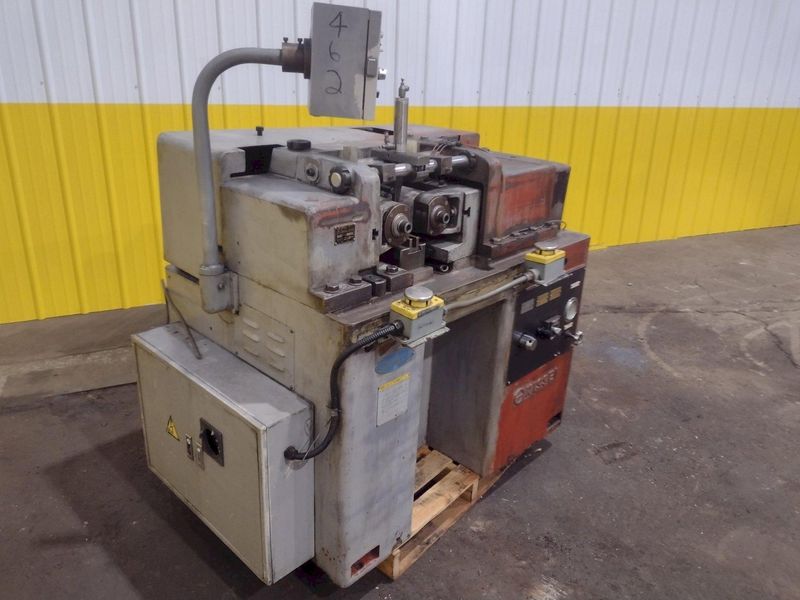 16 TON NISSEI MODEL #FA16 2-DIE INFEED THREAD ROLLER : STOCK #19733