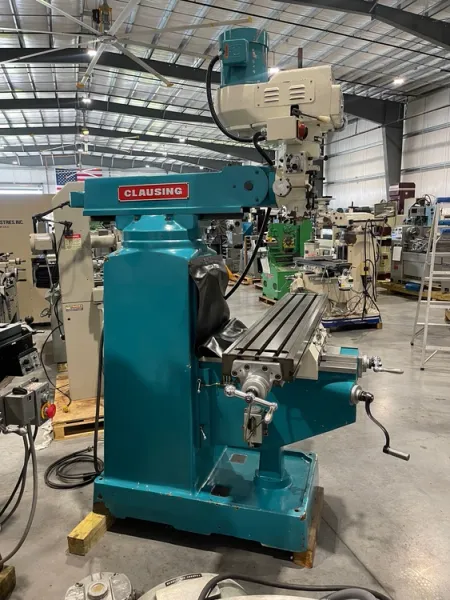 CLAUSING 3VS08 Vertical Milling Machine 2008’ #6752