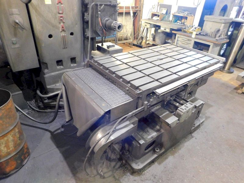 3.5" SHIBAURA/TOSHIBA #BFT-9 TABLE TYPE HORIZONTAL BORING MILL: STOCK #11278