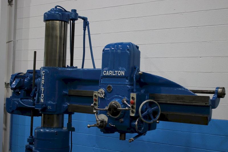 5' X 11' CARLTON RADIAL DRILL: STOCK #69927