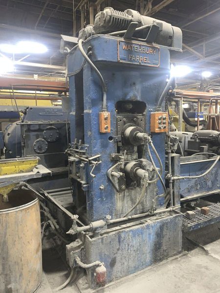 4 STAND FENN / WATERBURY FARRELL FLAT WIRE ROLLING MILL LINE: STOCK #13899