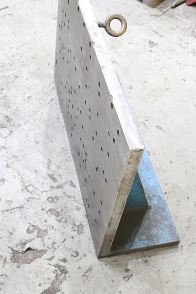 (1) 24' X 36' X 12' ANGLE PLATE: STOCK #72934