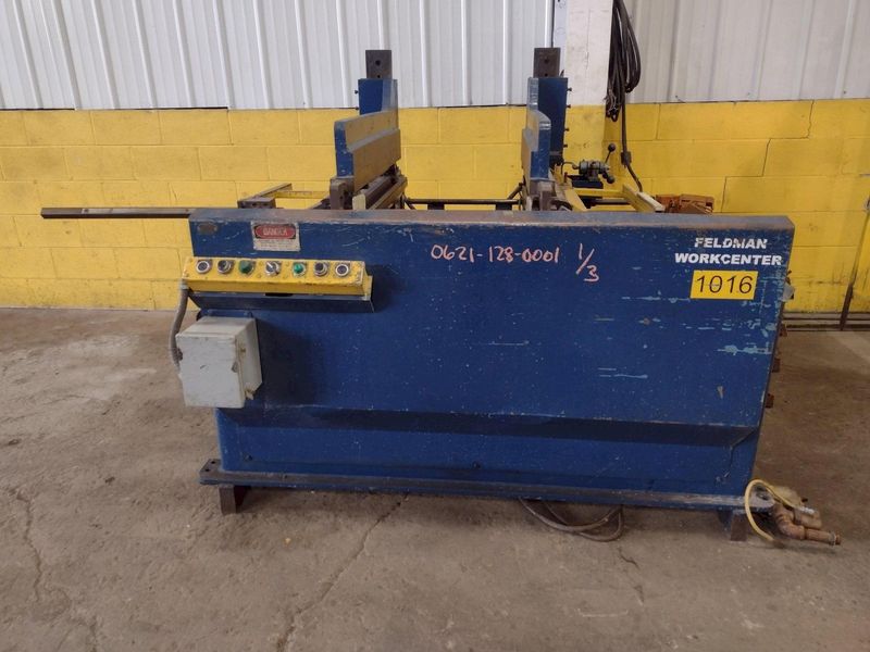 24" X 36" FELDMAN MODEL FF-24 DOUBLE WING TANGENT BENDER / BRAKE: STOCK #16172