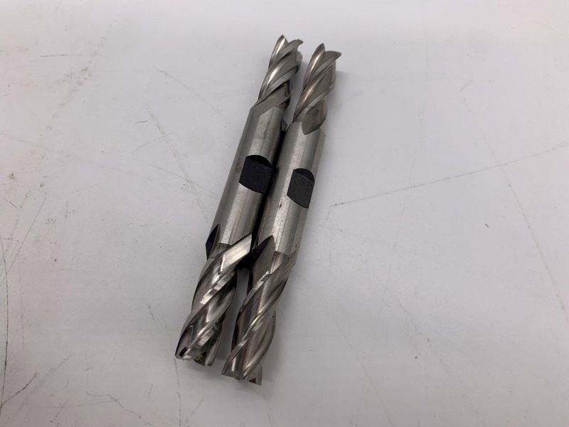 13/32” HSS DOUBLE ENDED 2 FLUTE END MILLS [PUTNAM/MORSE] QTY 2 STOCK #15523