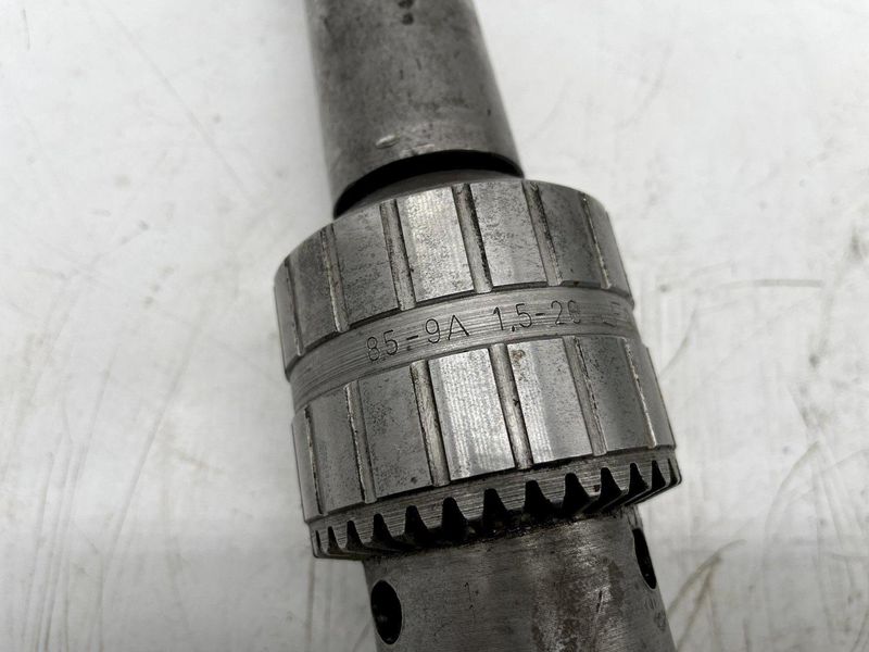 1/16" TO 3/4" LFA HEAVY DUTY CHUCK MODEL 85-9A 4JT, TAPER & DRILL BIT: STOCK #16021