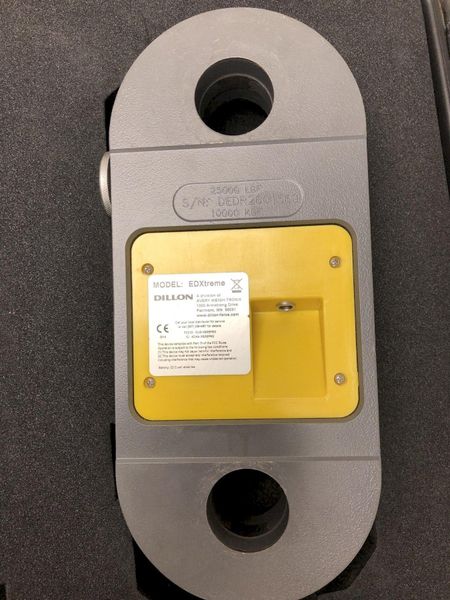 25,000 LBS DILLON ED-XTREME CRANE SCALE & WIRELESS READOUT CONTROLLER: STOCK #16799