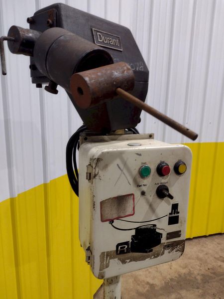 5000 LB X 42" DURANT MODEL #5025-42 R SERIES MOTORIZED HORIZONTAL PALLET DECOILER: STOCK #20261