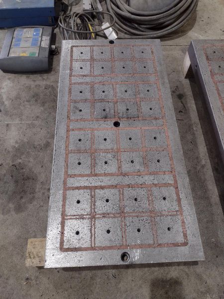 14" x 29" TECNOMAGNETE MODEL #QX408UMK6 MAGNETIC SURFACE CHUCK & CONTROLS: STOCK #20551