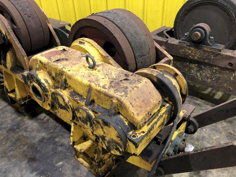 60 TON WELDWIRE MODEL #WER-60  POWERED TANK TURNING ROLLS WITH IDLER: STOCK #16905