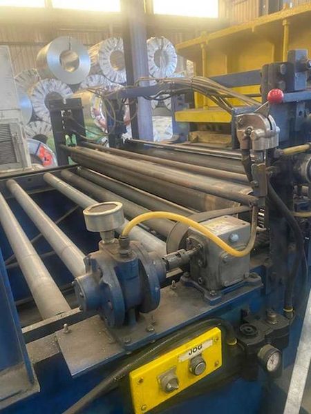 60" x 0.140" x 30,000# Rowe/Voss Cut-to-Length Line
