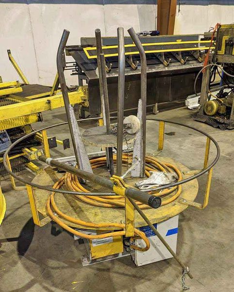 Tube Straightener and Cut-Off Machine, Komo Machine