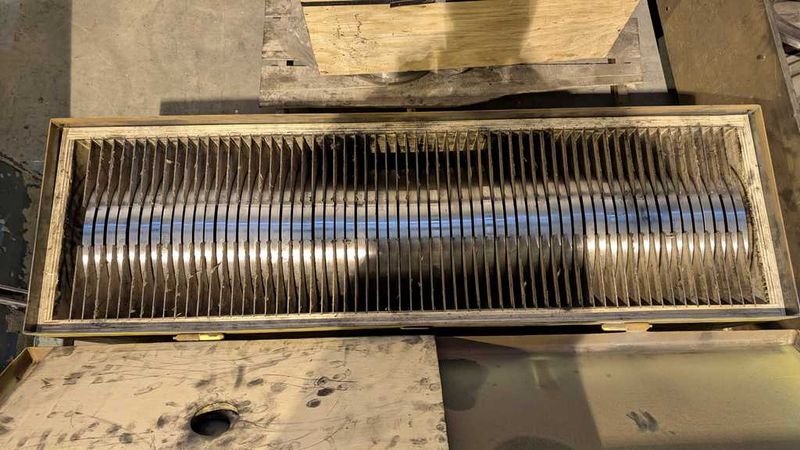 72" x 10.00" Paxson Slitter Heads