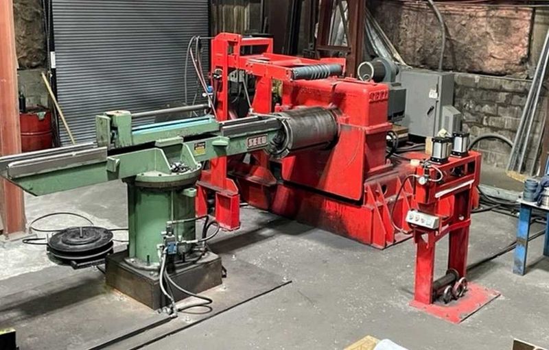 24" x 4.50" x 10,000# Seco Slitting Line