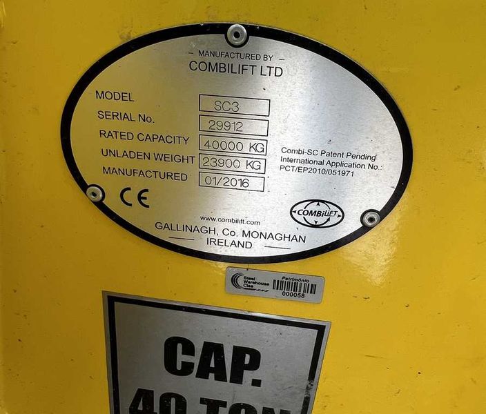 Mobile Crane Lift, Combilift Ltd., 40 Ton