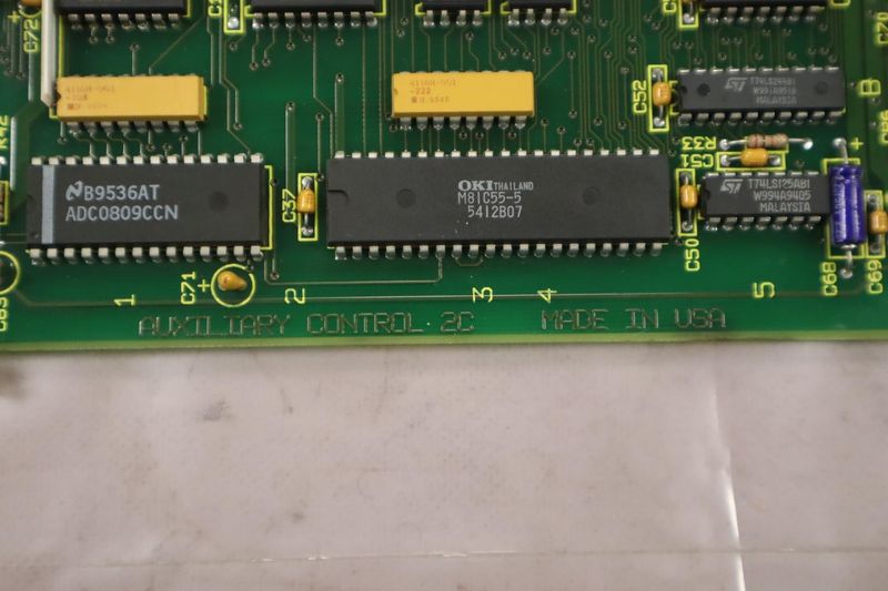 Used Delta Autocon 4201884F Auxiliary Control 2C Board