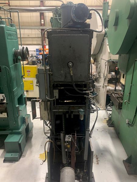 75 Ton NIAGARA E75, Used Mechanical Metal Stamping Gap Frame Press For Sale, Good Running Press!