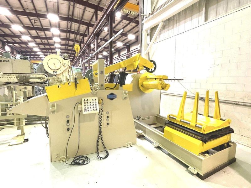 COE Press 15,000 lbs x 24" Wide Servo Coil Feed Line