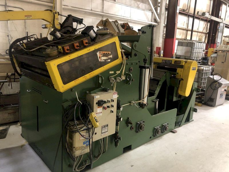 20,000 lbs Mecon Cradle Straightener Servo Feed Line