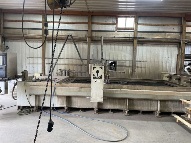 Omax 80X 80″ x 160″ CNC Waterjet