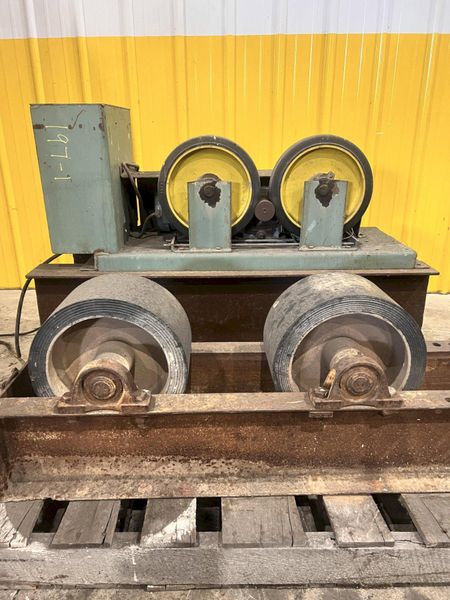 4,000 LB PANDJIRIS PIPER PIPE TANK TURNING ROLLS, DRIVE & IDLER: STOCK #20362