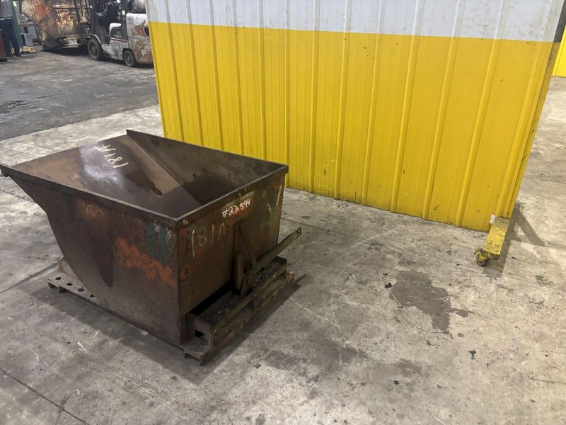 46" X 30" X 26" HIGH DUMP HOPPER: STOCK #22894