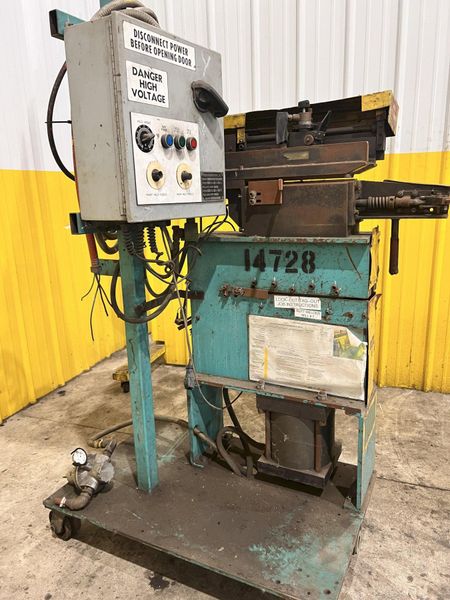 10" GUILD MODEL #PSA-135-10 SHEAR END COIL STRIP WELDER: STOCK #22609