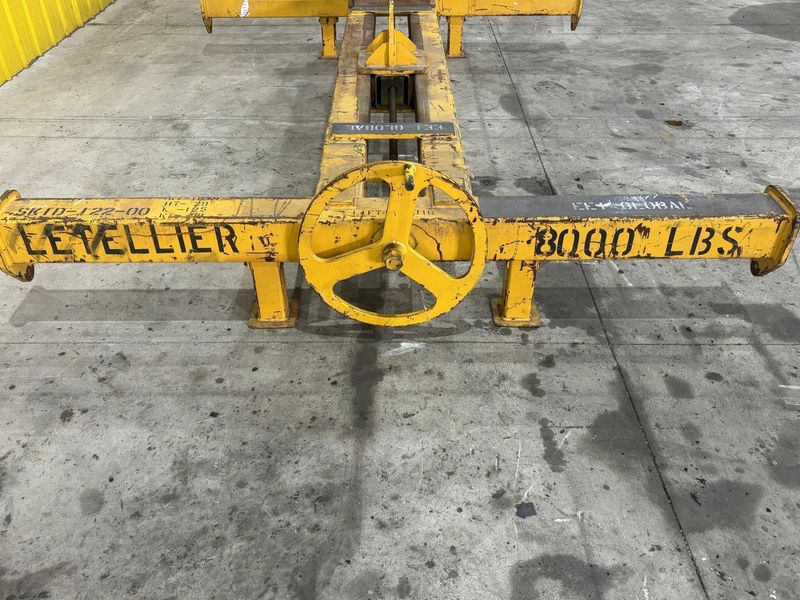 8,000 LBS X 10' X 8' LETELLIER 4-ARM SPREADER BAR LIFT BEAM WITH CENTERING ADJUSTMENT: STOCK #21