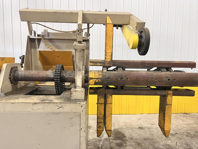 7,500 LB X 40" ROWE 7540 DSV MOTORIZED COIL REEL UNCOILER: STOCK #21925