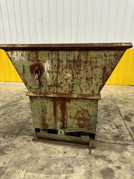 60" X 55" ROURA EXTENDED HEIGHT DUMP HOPPER: STOCK 21911