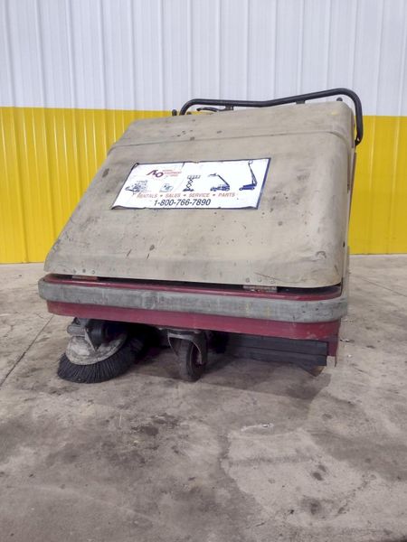 POWERBOSS MODEL #WS35E WALK BEHIND ELECTRIC SWEEPER: STOCK #21655