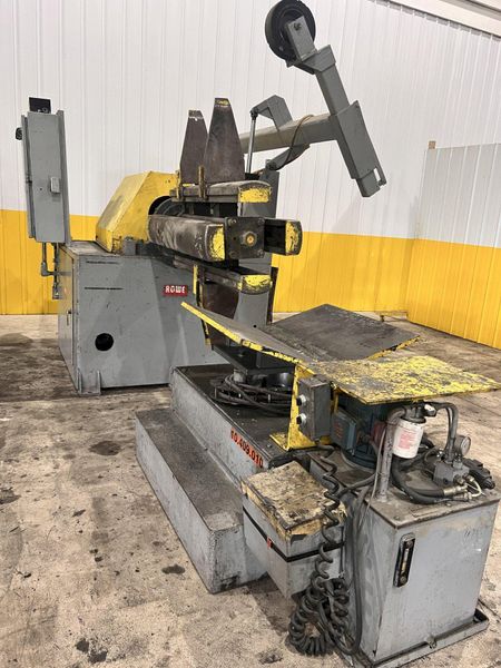 40” X 12,000 LBS X .110” ROWE COIL REEL, CAR, & STRAIGHTENER FEED LINE: STOCK #  21624