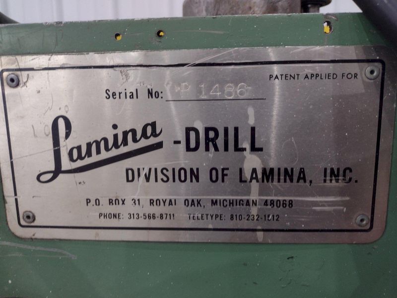 LAMINA PORTABLE DRILL & HYDRAULIC POWER UNIT: STOCK #21301