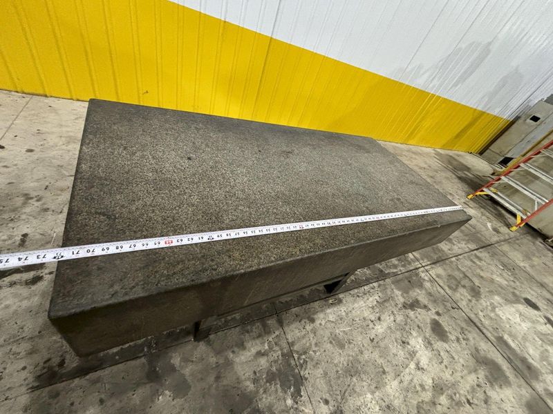 36" X 72" MITUTOYO GRAPLATE GRADE A GRANITE TABLE: STOCK #21261