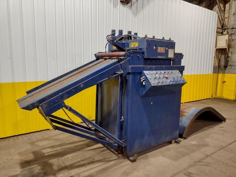 36" RED BUD INDUSTRIES (RBI) MOTORIZED COIL STRAIGHTENER: STOCK #19255